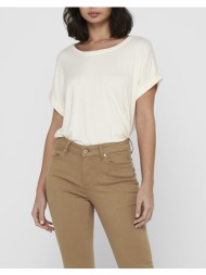 only onlmoster s/s o-neck top noos jrs 15106662-antique white offwhite
