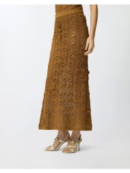 pinko anthemis gonna crochet sewon f 106861a3b8-l25 sandybrown