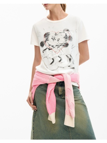 desigual ts_core_mickey μπλουζα γυναικειο 26swtk42-1000