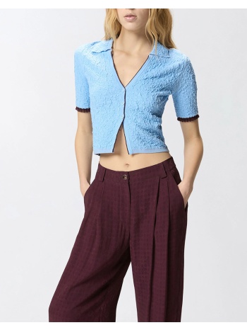 pinko lampo polo goffrato 106282a344-g44 skyblue