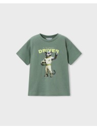 mayoral μπλουζα κοντομανικη driver 03070-053 green