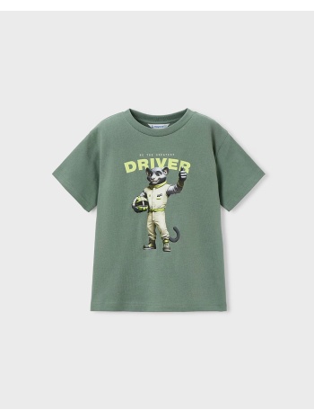 mayoral μπλουζα κοντομανικη driver 03070-053 green