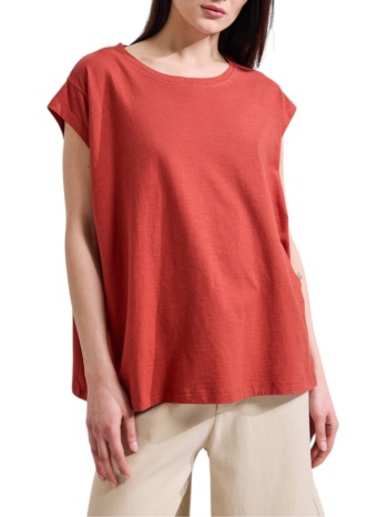 namaste μπλουζα ss0726010-henna firebrick