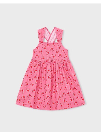 mayoral φορεμα με σταμπες 03944-021 pink