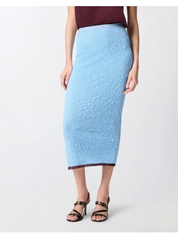 pinko luna gonna goffrato 106283a344-g44 skyblue