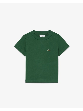 lacoste μπλουζα κμ core tee 3tj0839-132 green
