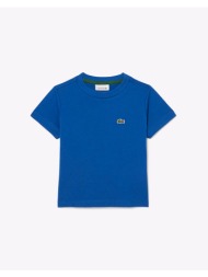 lacoste μπλουζα κμ core tee 3tj0839-c4x blue