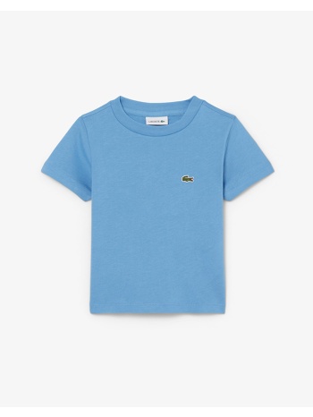 lacoste μπλουζα κμ core tee 3tj0839-776 ciel
