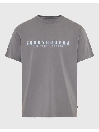 funky buddha t-shirts fbm013-011-04-steel grey gray