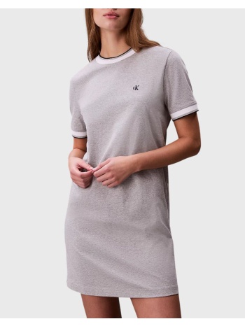 calvin klein ss ctn monogram stripe trim mini