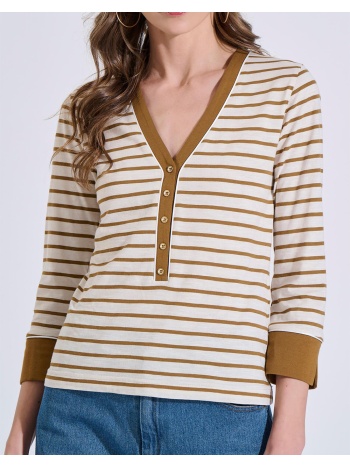 bill cost μπλουζα 10-320627-0-εκρου biege