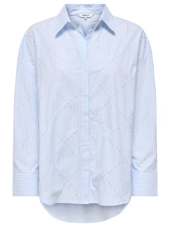 only onlzelena l/s reg pearl shirt wvn 15367599-della