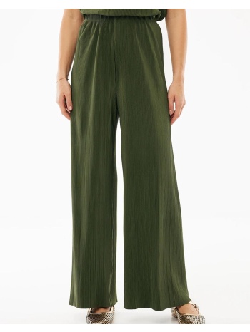 mexx plisse pants mf007003961w-01-190417 darkgreen σε προσφορά