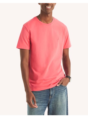 nautica μπλουζα t-shirt κμ s/s t-shirts crew tee