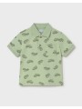 mayoral πολο κοντομανικη ζωο 01108-015 green