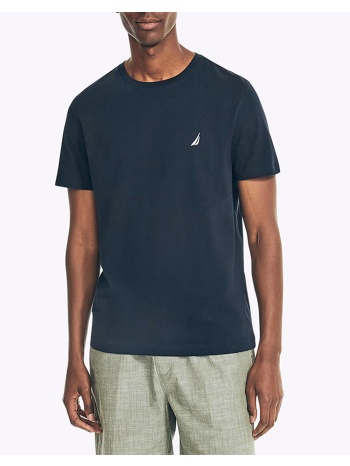 nautica μπλουζα t-shirt κμ s/s t-shirts crew tee