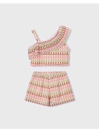 mayoral σετ σορτς μακο φαντασια 03225-059 multi