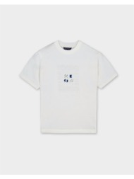 mayoral μπλουζα κοντομ αναγλυφη επισημ 06031-077 offwhite