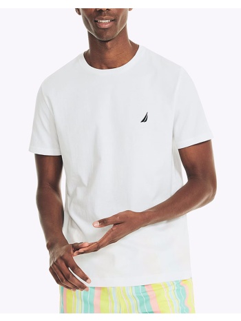 nautica μπλουζα t-shirt κμ s/s t-shirts crew tee
