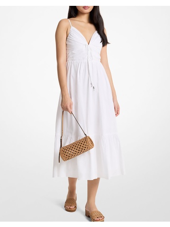 michael kors φορεμα ms683dhklz-100 white σε προσφορά