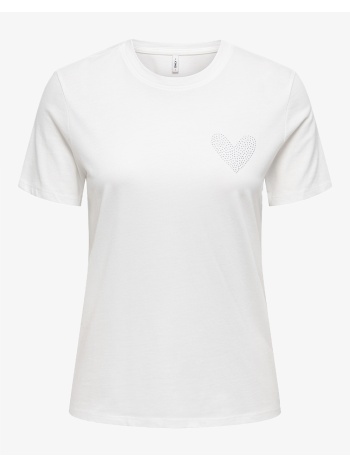 only onlariana life s/s o-neck box top jrs 15343771-cloud