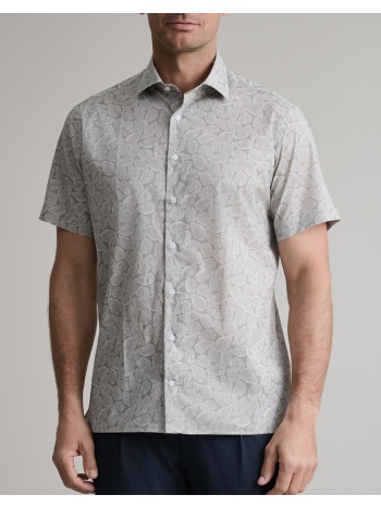 navy&green πουκαμισο comfort fit, κοντο μανικι