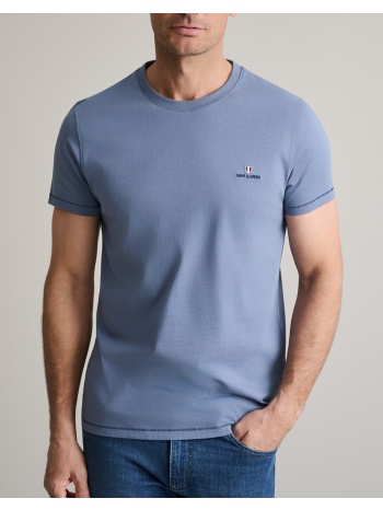 navy&green μπλουζα λαιμοκοψη 24mo.001/p.3-captains blue