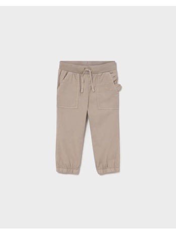 mayoral παντελονι jogger τσεπη 01524-016 biege