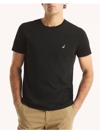 nautica μπλουζα t-shirt κμ s/s t-shirts crew tee