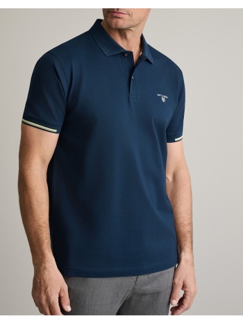 navy&green μπλουζα πολο 24ey.040/2pl-dark blue darkblue