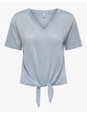 only onlamber s/s knot shine top jrs 15369755-soft