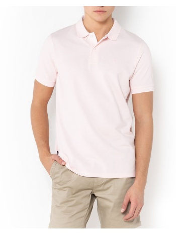 the bostonians μπλουζα polo pique regular fit 3ps0001-pink