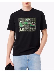 lacoste μπλουζα κμ 3th1446-031 black