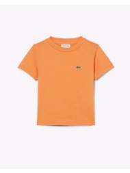 lacoste μπλουζα κμ core tee 3tj0839-iy0 orange