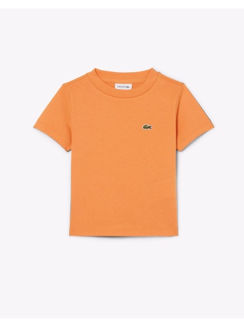 lacoste μπλουζα κμ core tee 3tj0839-iy0 orange