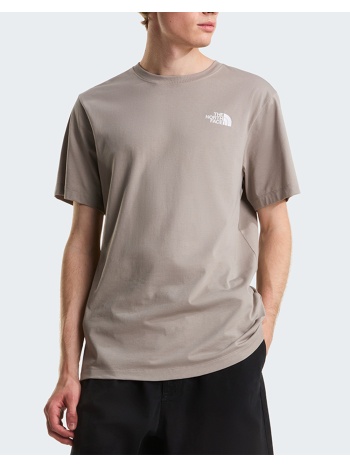 the north face m evo box nse reg ss t nf0a8b6k-nf2mb gray
