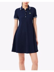 lacoste φορεμα κμ 3ef5288-3ui navyblue