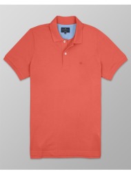 oxford company polo km 100% βαμβακι μπλουζα p511-pz00.32-32 orange