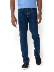the bostonians παντελονι denim 5pocket regular fit 3cj2501025-dark denimblue