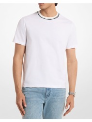 michael kors μπλουζα cs652sn19p-100 white