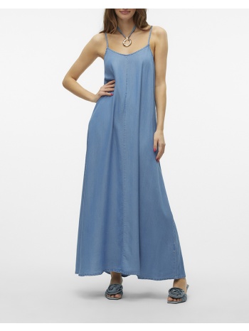 vero moda vmharper sl strap maxi tencel dress ga