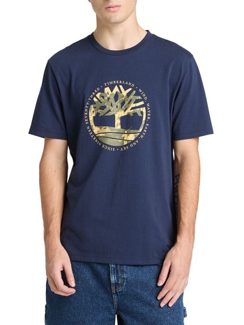 timberland tree logo lake house graphic tee tb0a5mvr-451