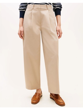 tommy hilfiger cotton barrel pleated chino ww0ww48993-aeg