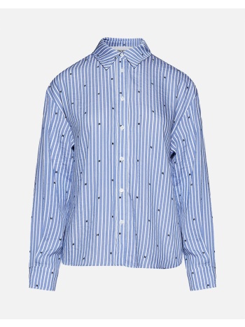 silvian heach shirt masia gpp26198ca-stripes h lightblue