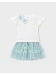 mayoral σετ φουστα τουλι ...