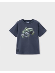 mayoral μπλουζα κοντομανικη φορτηγο 03069-050 darkgray