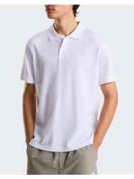 the north face m ess rg polo tee nf0a8c1p-nffn4 white