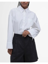 barbour πουκαμισο lsh1663-brwh11 white