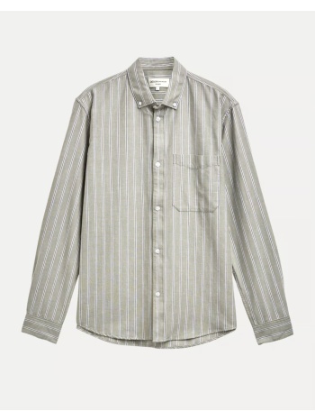 tom tailor relaxed striped πουκαμισο ανδρικο 1049377-39053