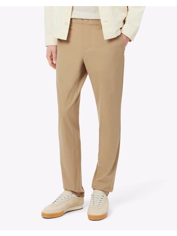 lacoste παντελονι trousers 3hh1916-02s biege